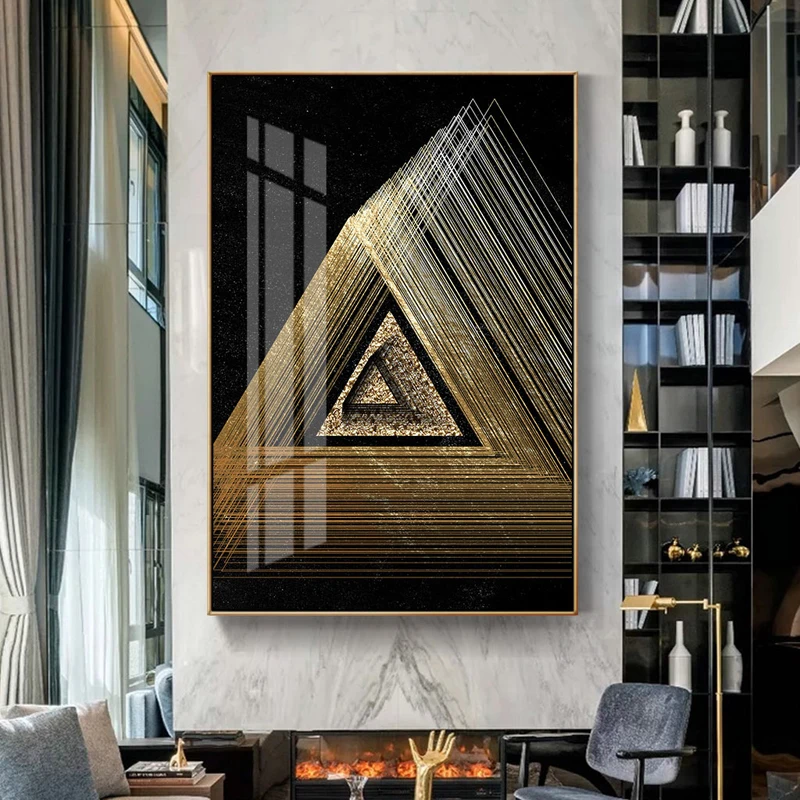 

Modern Geometric Abstract Poster Wall Art Canvas Painting Nordic Posters and Prints Wall Pictures for Living Room Home Decor