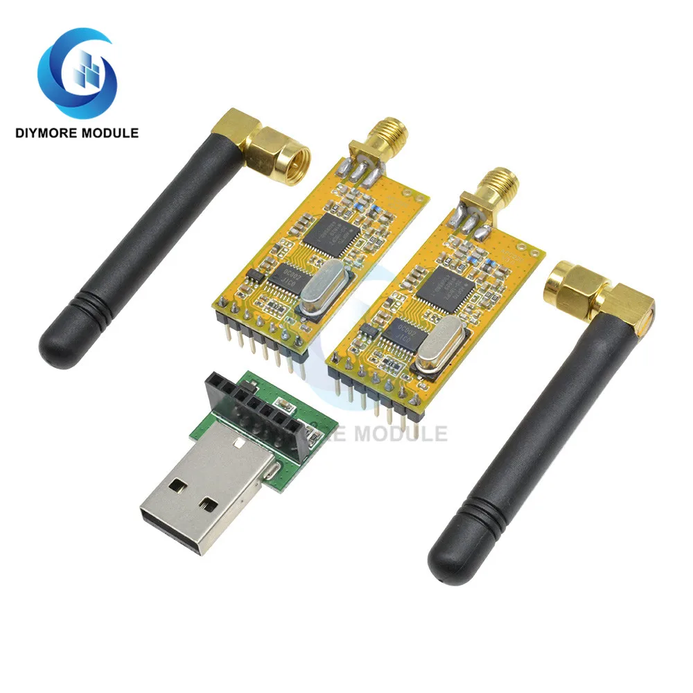 APC220 беспроводной модуль передачи данных с USB к TTL конвертер плата и RF антенны для