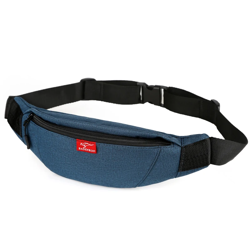 Роскошная брендовая поясная сумка Мужская Оксфорд нагрудная мужская