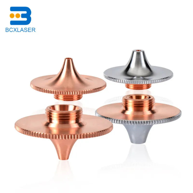 Однослойная/двухслойная хромированная Лазерная насадка Lasermech для лазерного