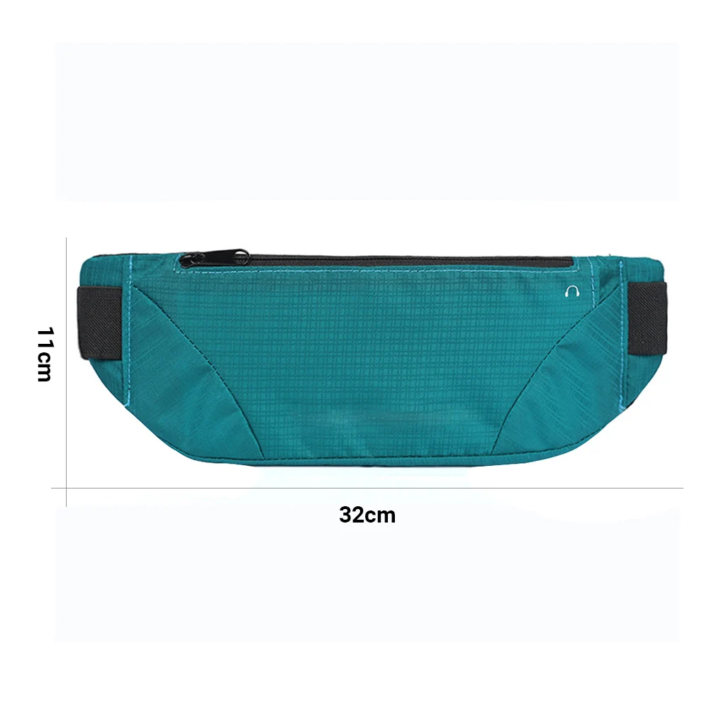 

Colorful Waist Bag Waterproof Waist Bum Bag Running Jogging Belt Pouch Zippered Fanny Pack Sport Runner Crossbody Bags Men Women