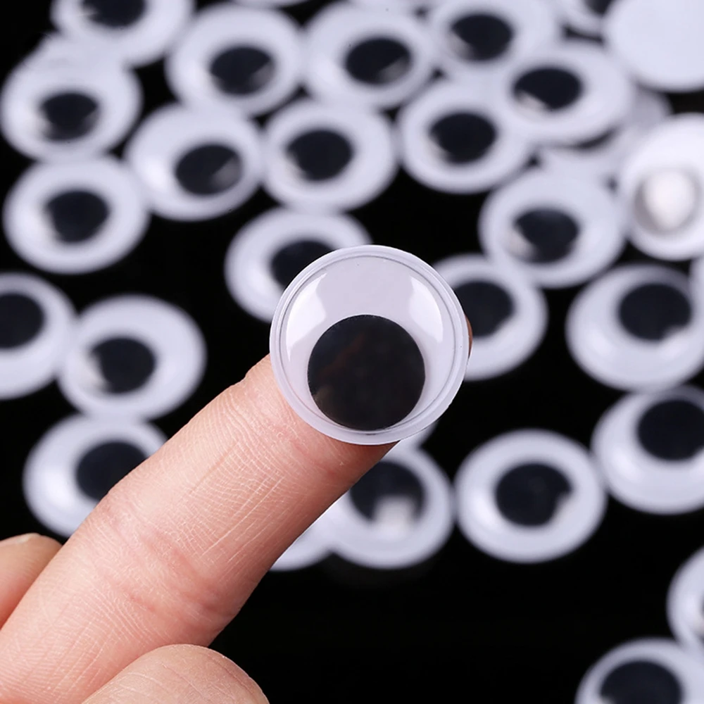 100 шт./компл. поделки своими руками не самоклеящиеся кукольные глаза креативное