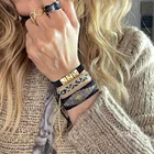 Go2boho браслеты ручной работы и классические браслеты Miyuki Набор браслетов для мужчин и женщин ювелирные аксессуары ювелирные изделия Pulseras Femme
