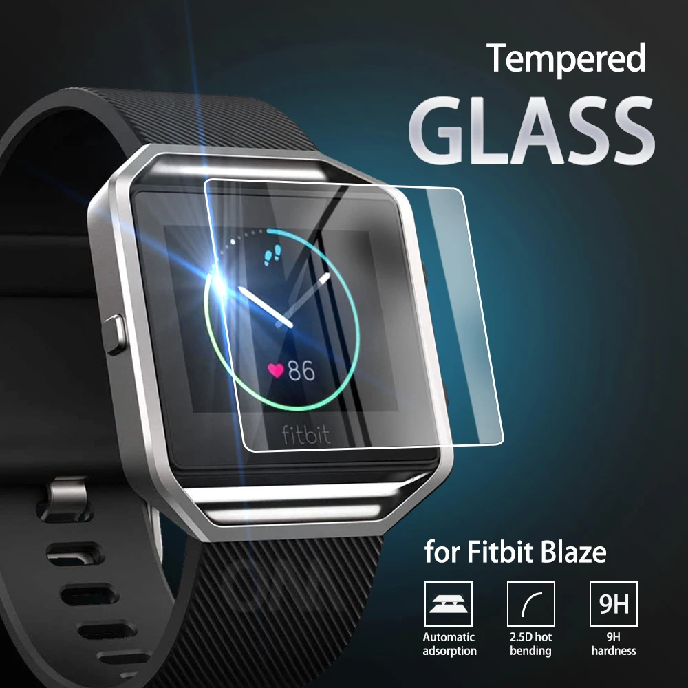 5 шт. 9H Премиум Закаленное стекло для Fitbit Blaze Smartwatch защитная пленка аксессуары