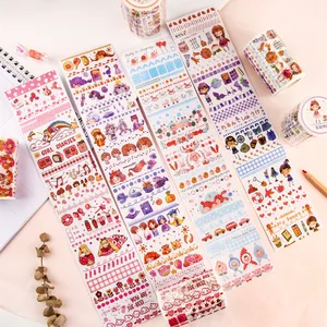 Декоративная клейкая лента, 65 мм, цвет в ассортименте