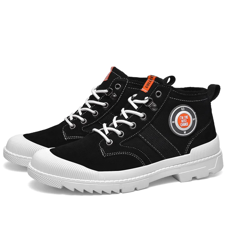 

High Top Comfortable shoes Men Fashion Men's Sneakers Casual Shoes Trainers Masculino Zapatillas Hombre Footwear Tooling Shoes 1