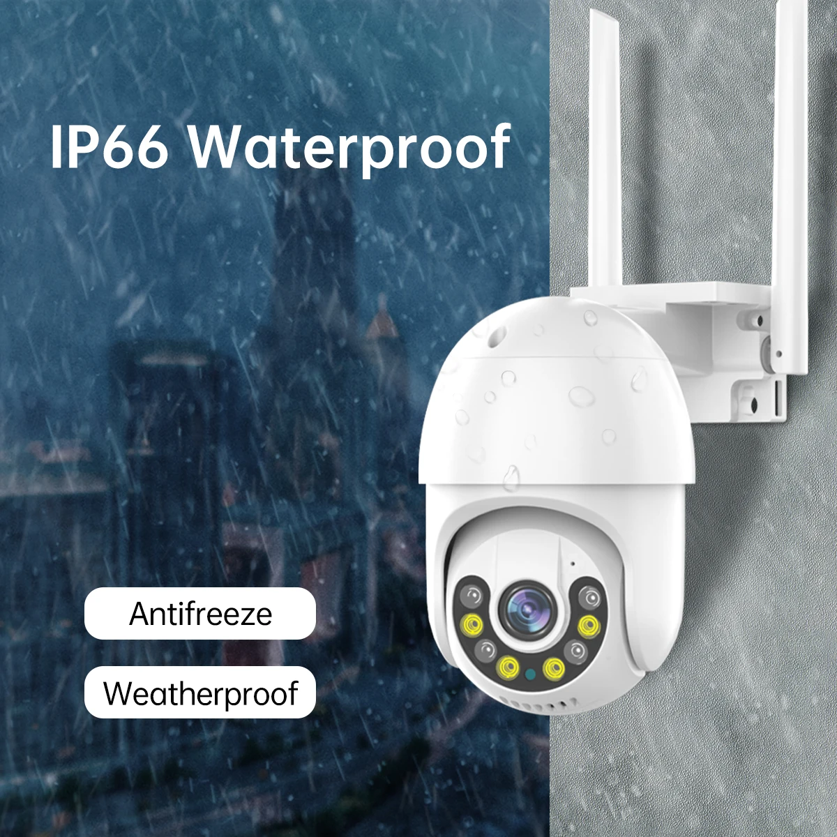 5mp ptz ip camera wifi outdoor ai human detection audio wireless security cctv camera p2p 4x digital zoom wifi camera free global shipping