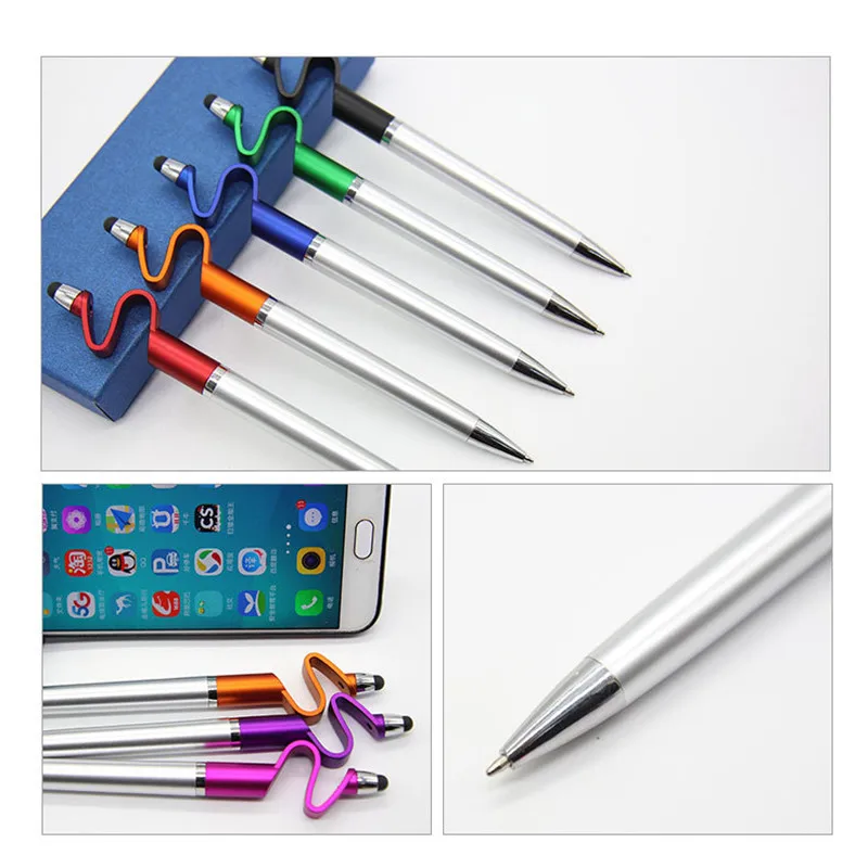 3 In 1 Multifunctional Pen BallpointPen Stylus Stand For Iphone Android iOS Tablet Huawei XiaoMi |