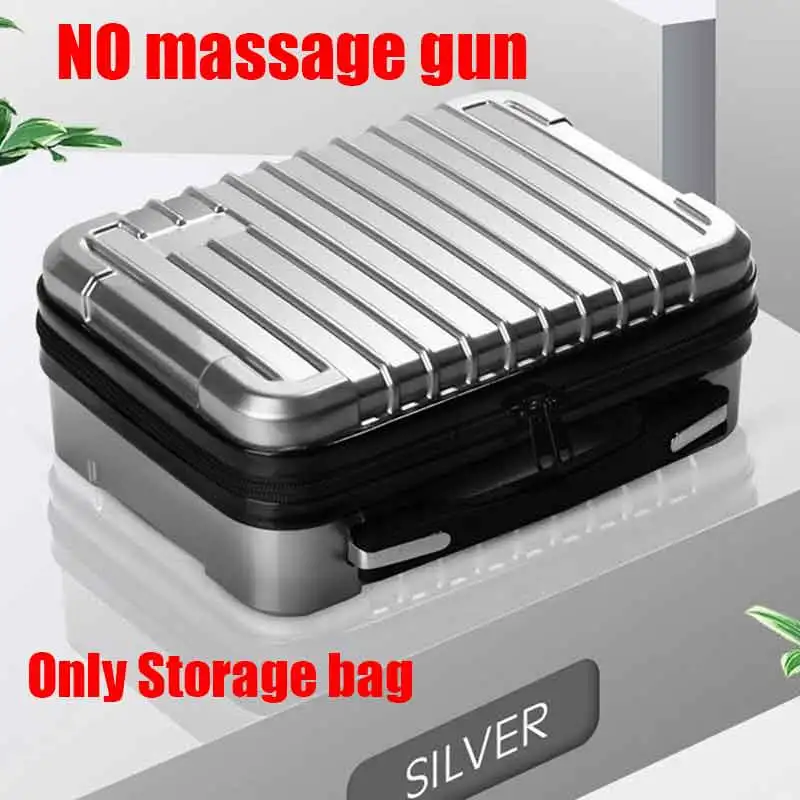 XR0705-SILVER Феникс А2 массажный пистолет для мышц Массажер для глубоких тканей для облегчения боли в мышцах Электрический вибрирующий массажер для расслабления мышц - Цвет: XR0705-SILVER