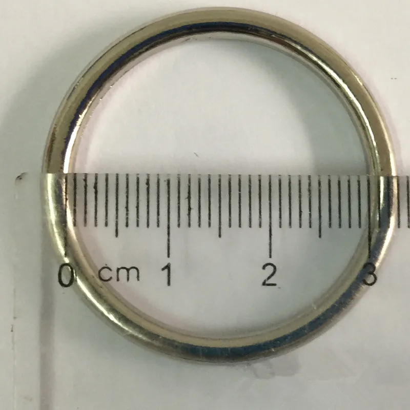 Аксессуары для кожаной сумочки DIY 30 мм 50 шт серебро|hardware ring|diy craft ringhandbag hardware rings |