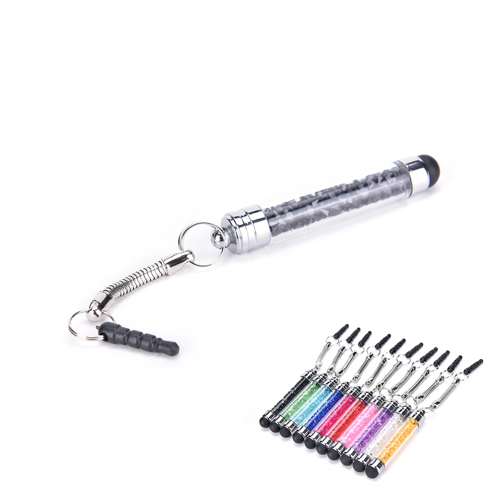 

Fashion Diamond Crystal Stylus Touch Screen Pen Stylus For iP Tablet Laptops Universal Phones Stylus Styluses Pen