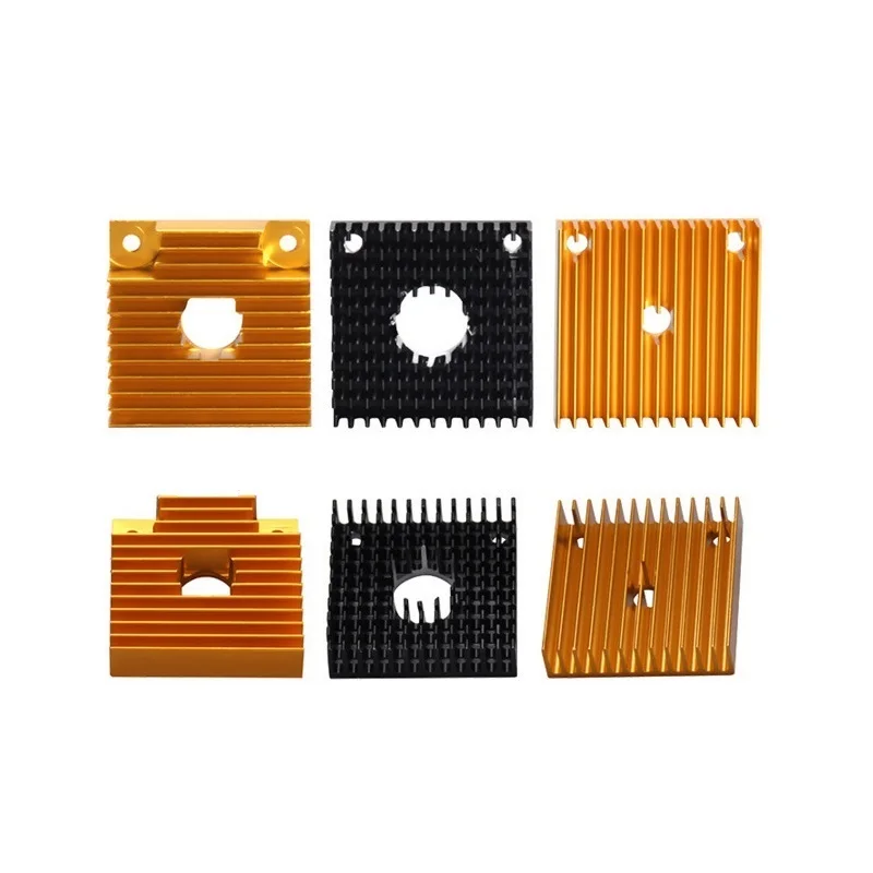 RAMPS 3PCS 3D Printer Aluminum MK7 MK8 Makerbot Extruder Cooler 40X40X11mm Fan Motor Heatsink Radiator Square 42 Stepper | Компьютеры и