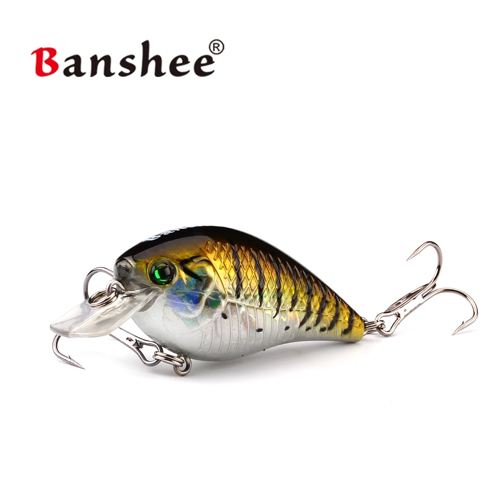 Banshee 60 мм 12 г квадратный Билль кренкбейты плавающий воблер приманки погремушки рыболовные приманки