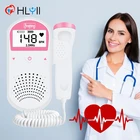 Доплеровский фетальный монитор сердечного ритма, ультразвуковой детектор сердцебиения, домашний портативный гидролокатор допплер без радиационного стетоскопа для беременных женщин для дома доплер для беременных