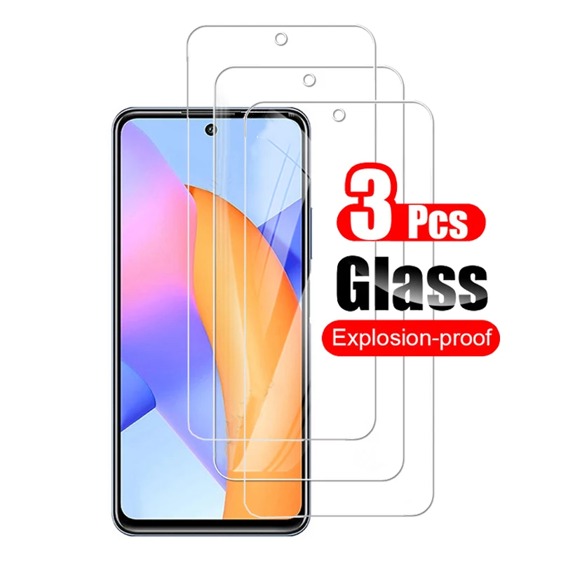 Закаленное стекло для Huawei Honor 10X Lite, защитная пленка для экрана телефона Honor 10X lite, 10 x lite, защитное стекло 9H, 3 шт.