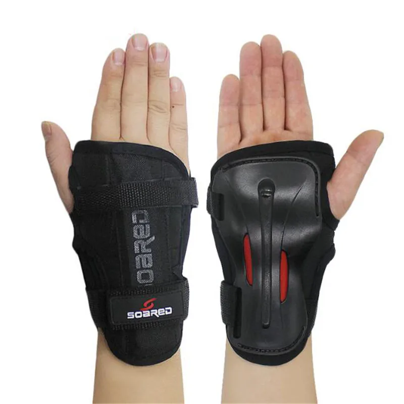

Men Women Wrist Guards Support Palm Pads Protector For Inline Skating Ski Snowboard Roller Gear Protection Child Hand Protector