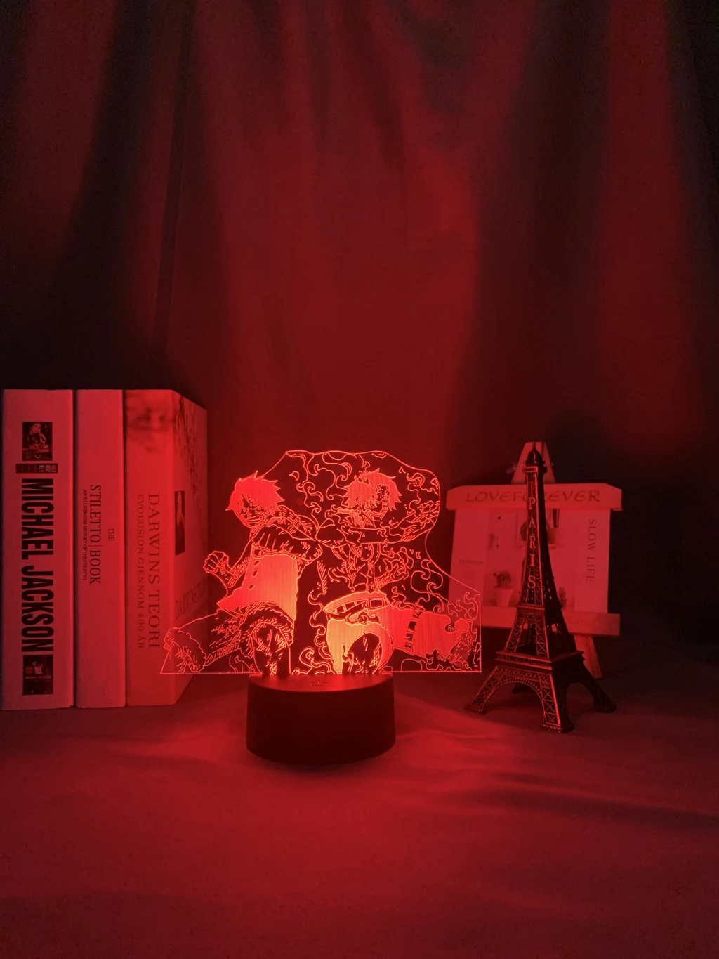 

Anime One Piece Luffy and Zoro Led Night Light for Kids Bedroom Decor One Piece Monkey D Luffy 3d Lamp Roronoa Zoro