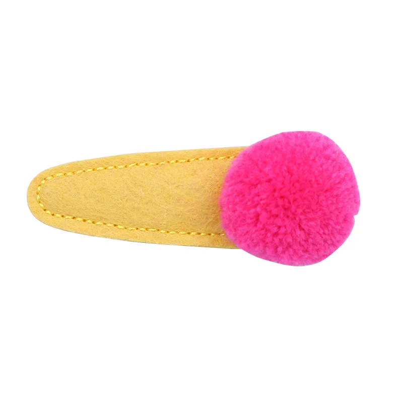 6 шт./лот Радужный шар заколки для волос маленьких девочек разноцветные