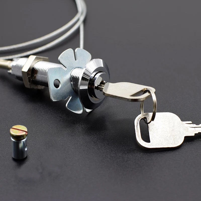 Замок для гаражной двери универсальный замок с вытяжным шнуром аварийный