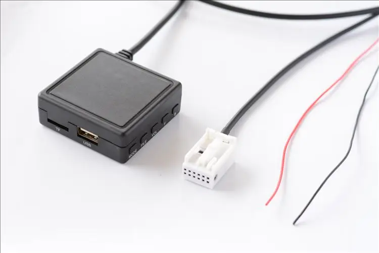 Автомобильный Bluetooth 5,0 беспроводной HIFI Bluetooth Aux микрофон адаптер TF USB флэш-накопитель для peugeot 207 307 407 308 для Citroen C2