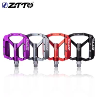ztto mtb bearing aluminum alloy flat pedal bicycle good grip lightweight 916 pedals big for gravel bike enduro downhill jt01
