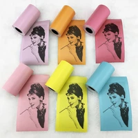 1 roll 57mm x 30 mm thermal paper label paper adhesive sticker photo paper blue pink yellow for peripage paperang printer