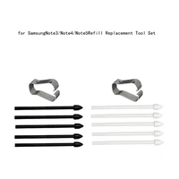 suitable for samsung note3 note4 note5 note 3 4 5 refill replacement tool set replacement nib for s pen black white