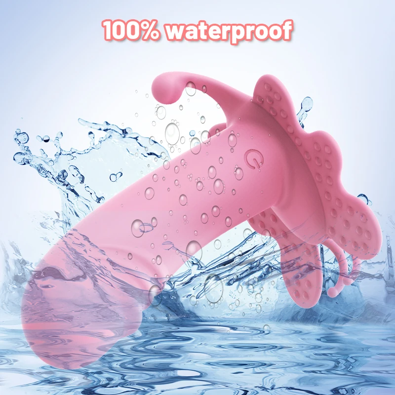 Вибратор-бабочка для женщин фаллоимитатор с дистанционным управлением носимые