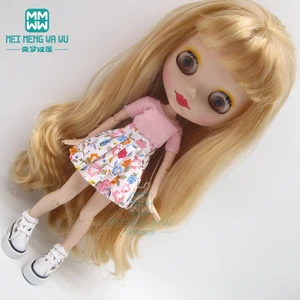 1 шт Blyth Кукла одежда футболки, юбки, обувь для Blyth Azone OB23 OB24 16 Аксессуары куклы