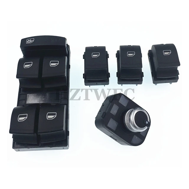 4F0959851 4F0959855 4F0959565 кнопка включения зеркала для AUDI A6 S6 C6 RS6 Allroad Quattro A3 Q7 Бесплатная
