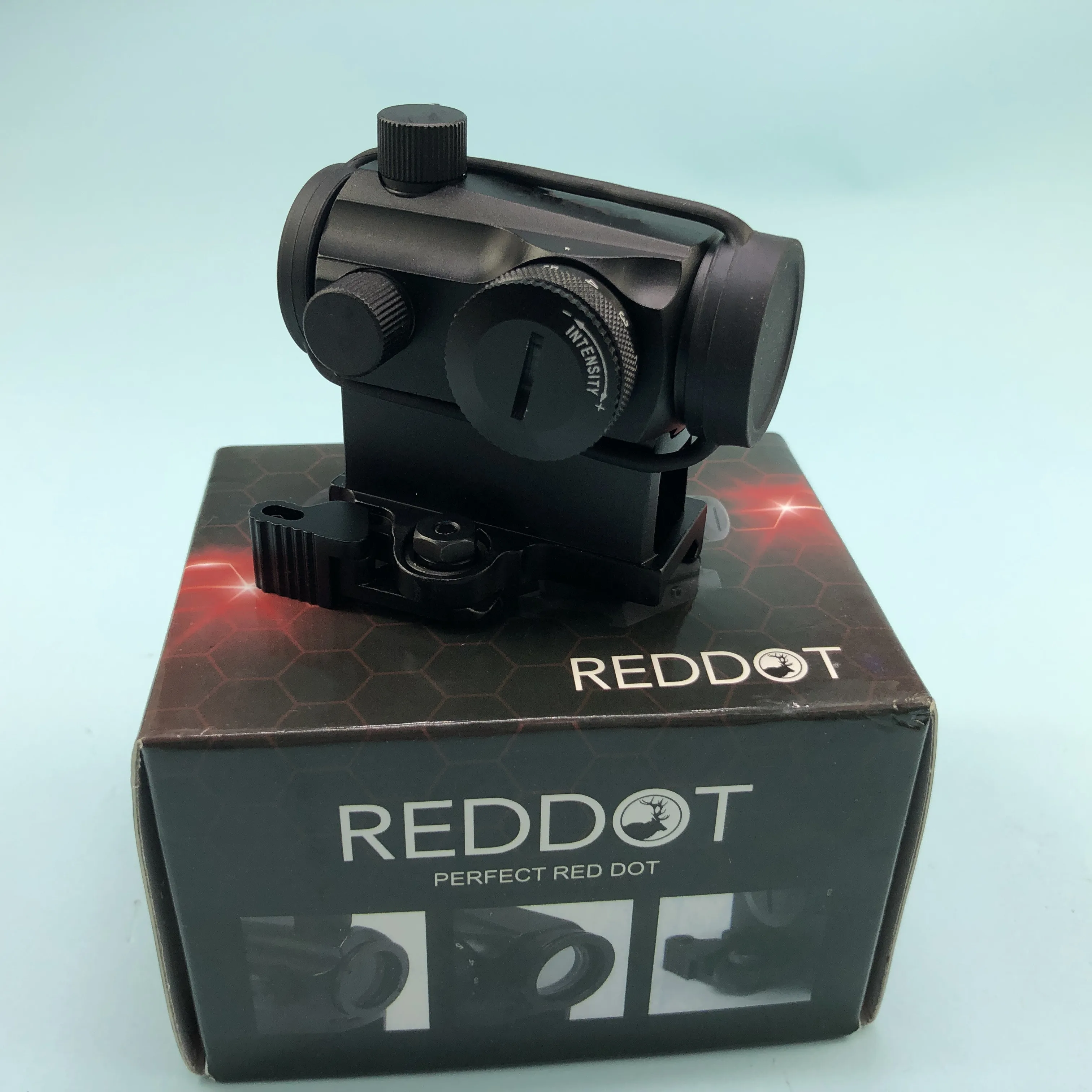 Тактический Микро 1X24 мини красный и зеленый точечный прицел охотничья