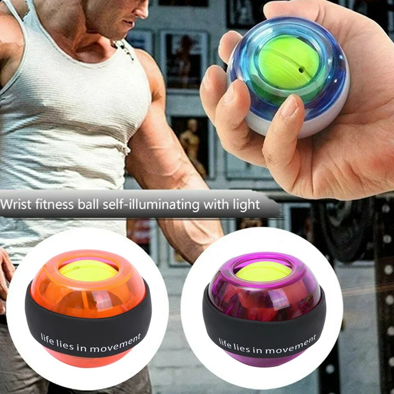 

Led Gyroscope Ball Wrist Ball Trainer Relax Gyro Arm Exerciser Fitness Exercise Equipment Powerball Ejercicio Эспандер Кистевой