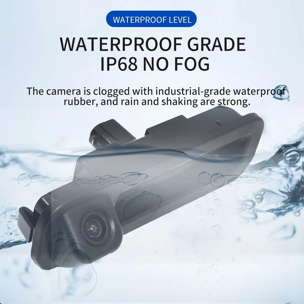 $114.14 Special Car Rear View Camera For Ford Focus 2012 2013 For Focus 3 Trunk Handle Camera Color Night Vision Waterproof