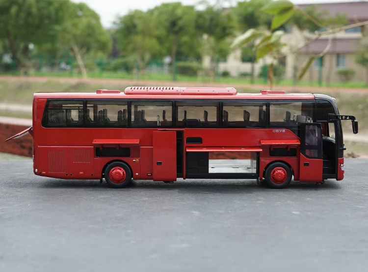 Оригинальная коробка 1:43 Масштаб Китай YuTong автобус туристическая машина литые игрушечные модели ZK6122H детские подарки