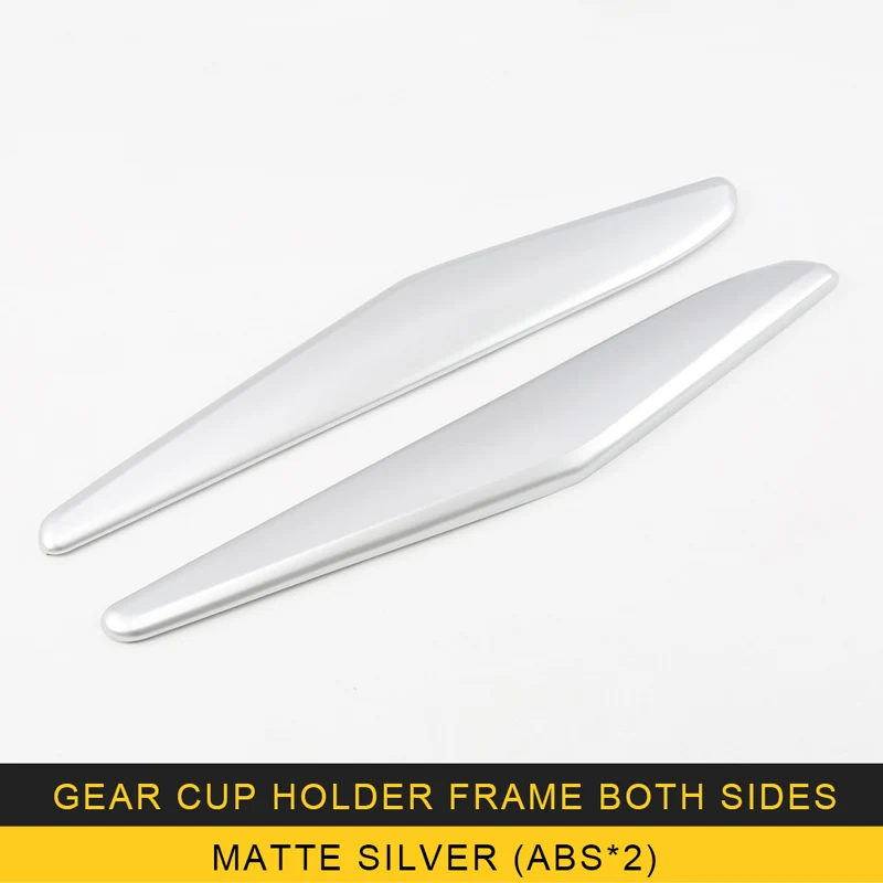 

CARMANGO for Honda Accord 10th 2018-2020 Auto Car Gear Shift Panel Side Pad Chrome Cover Trim Frame Sticker Interior Accessories