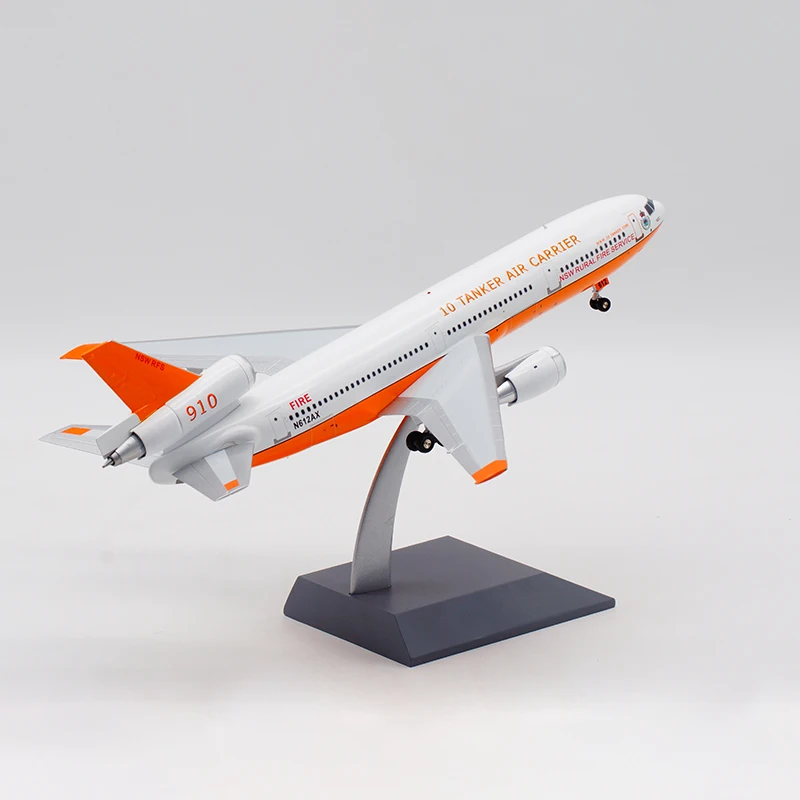 27 см 1:200 дугласова DC-10-30 N612AX сельская пожарная Услуги авиакомпаний литья под