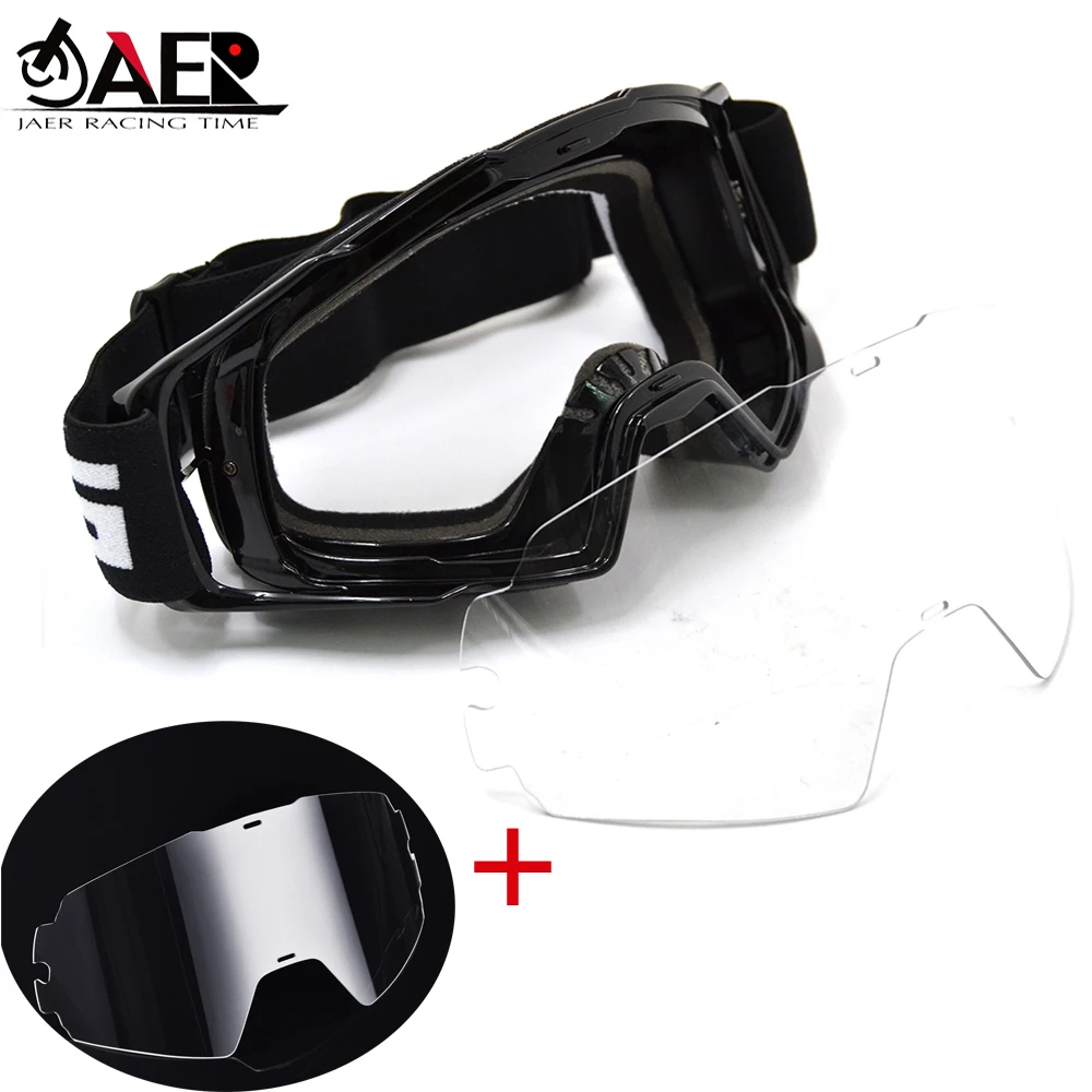 JAER очки для мотокросса Dirt Bike ATV Внедорожные мотоциклетные Gafas 100% Мото шлема анти