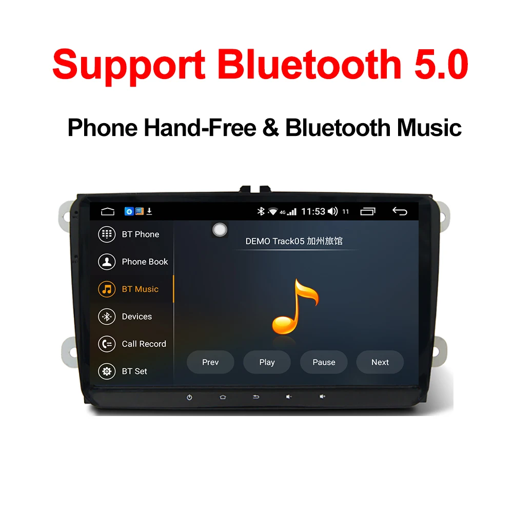 Автомагнитола YAZH Android 9 0 для Volkswagen Sagitar/Jetta/Magotan/Passat/Touran/Golf/Polo/Skoda/Octavia/Yeti/Seat/Leon |
