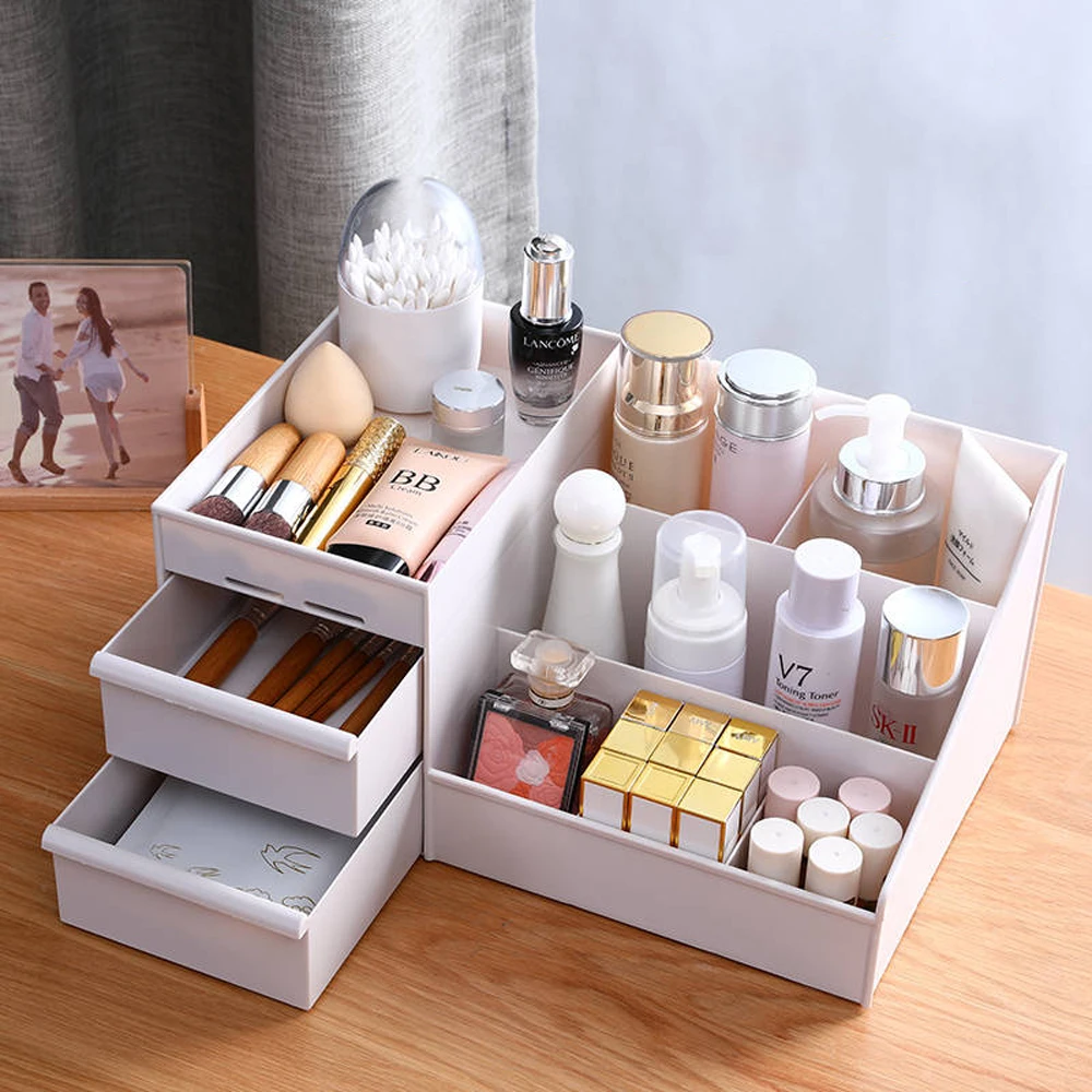 Многоцветный Домашний Органайзер косметика для ухода за кожей ящик хранения