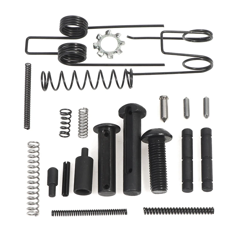 

New 21-Piece Spring Kit AR15 All Lower Pins Lower Springs Extension Remover Carbon Steel Pivot Column Screw Parts Hot Sale