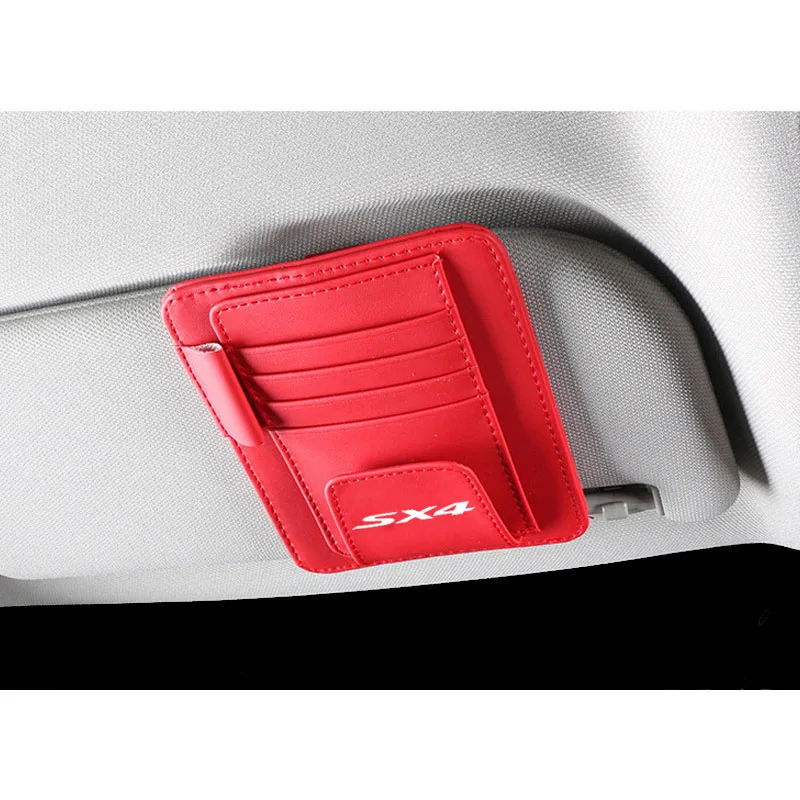 

Для Suzuki Sx4 Автомобильный солнцезащитный козырек, многофункциональный Женский органайзер, автомобильные аксессуары