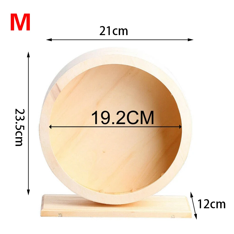 1 шт. деревянный ролик для хомяка бега | Дом и сад