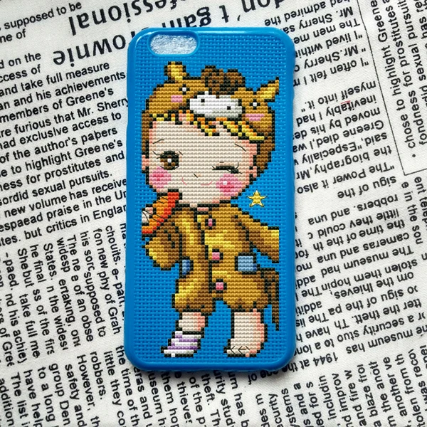 

222 Mobil Phone Cover Cellphone Shell Cases Housing Iphone Craft Cross Stitch Needlework Embroidery Counted Cross-Stitching Kit