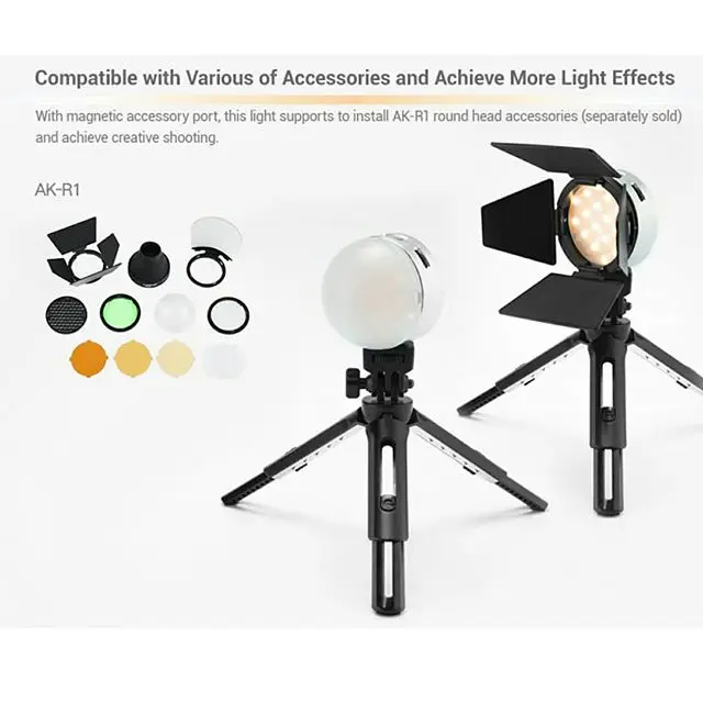 Распродажа магнитный светодиодный мини-светильник GodoX R1 RGB фонасветильник 39