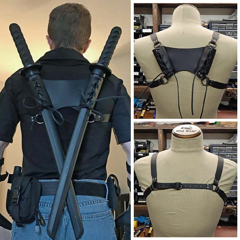 Средневековый меч Плечо Ножны скаббард лягушка держатель для Для мужчин воина