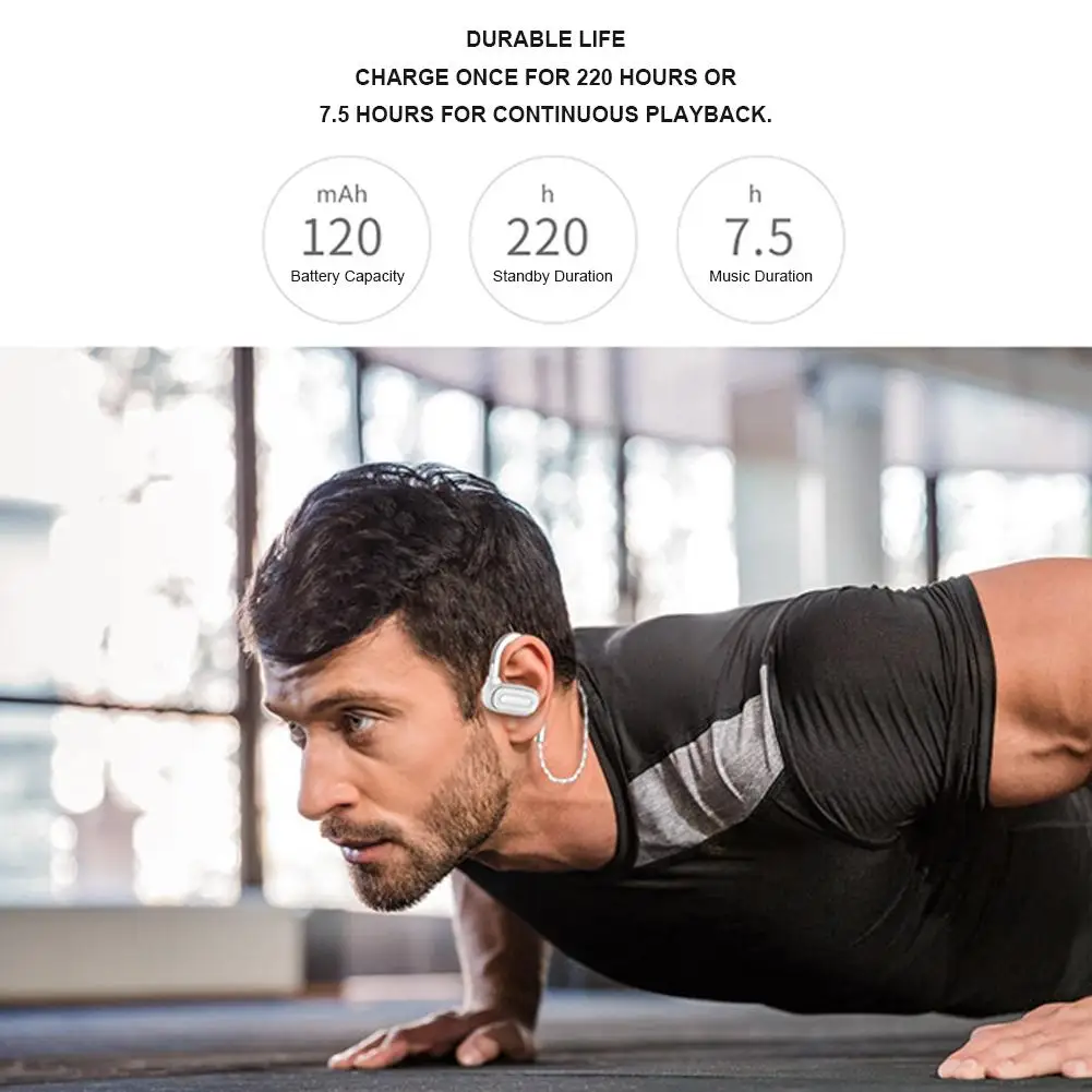 SMA 23 беспроводные Bluetooth стерео наушники спортивные водонепроницаемые вкладыши