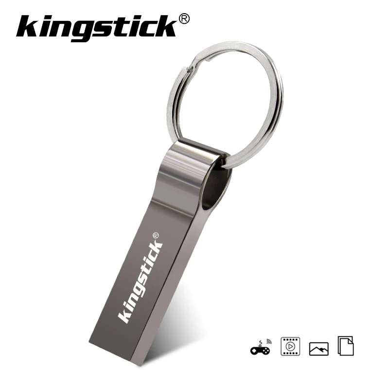 Металлический USB флеш накопитель 128 ГБ 64 32 16 8 Гб|USB флэш-накопители| |