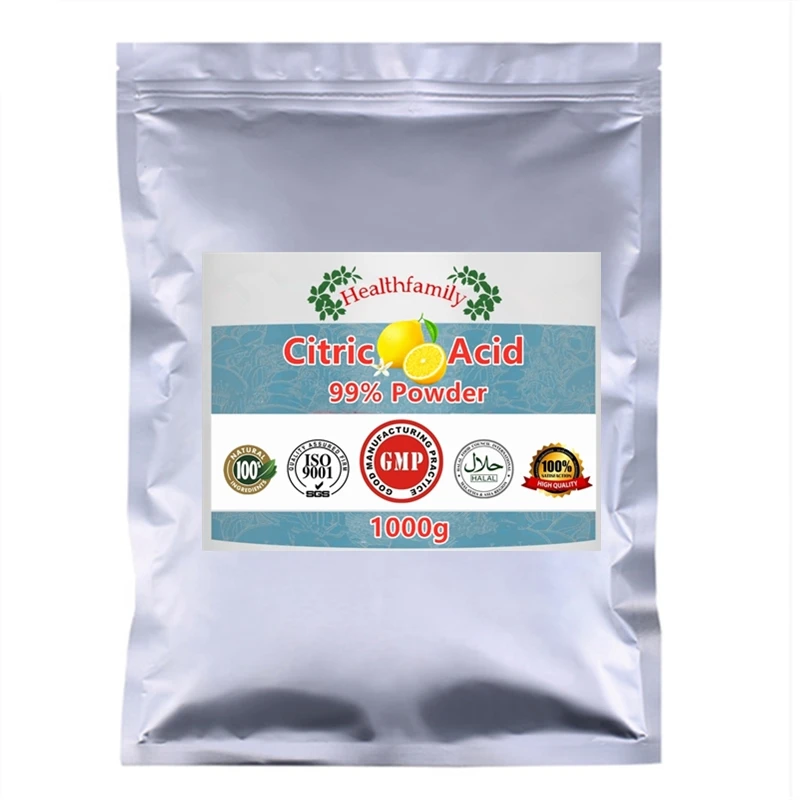 99% Citric Acid Powder for Cooking &amp Cleaning Natural Food Safe Highest Quality Non-GMO Chemical Free Nutritional supplement |