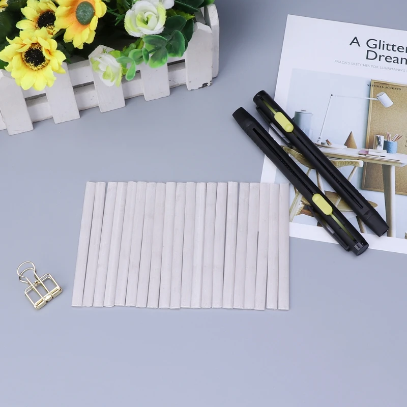 1 Set Tailors Chalk Pen Pencil Dressmakers Invisible Marking Sewing Fabric Cloth | Дом и сад