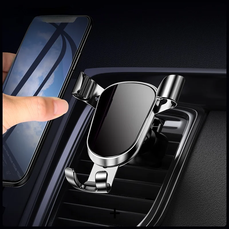 

Gravity Car Phone Holder For iPhone 11 Pro X Xs Air Vent Mount Phone HolderStand for Xiaomi Samsung Mobile Phone holder
